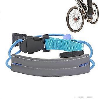 Reflective Leg Bands for Running and Cycling - Adjustable Ankle Straps for Night Hiking, Safety Gear