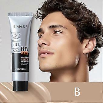 Mens BB Cream Foundation, farget fuktighetskrem BB Cream, Mens Concealer Color Correcting Cream, BB Cream Medium for Cover Blemishes