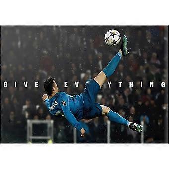 Cristiano Ronaldo CR7 Overhead Kick Football Action Jigsaw Puzzle FSX-803