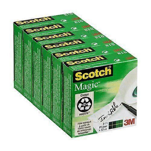 Scotch Magic 810 Invisible Tape 6 Pack