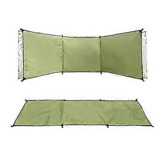 Portable Lightweight 3-Panel Windbreak compatible with Outdoor Camping, Beach, Garden Wind Protection