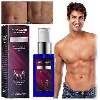Spray de réduction de la gynécomastie, spray de réduction de la cellulite de gynécomastie, spray de réduction de la cellulite de la poitrine pour hommes, spray de réduction de la graisse thoracique pour hommes