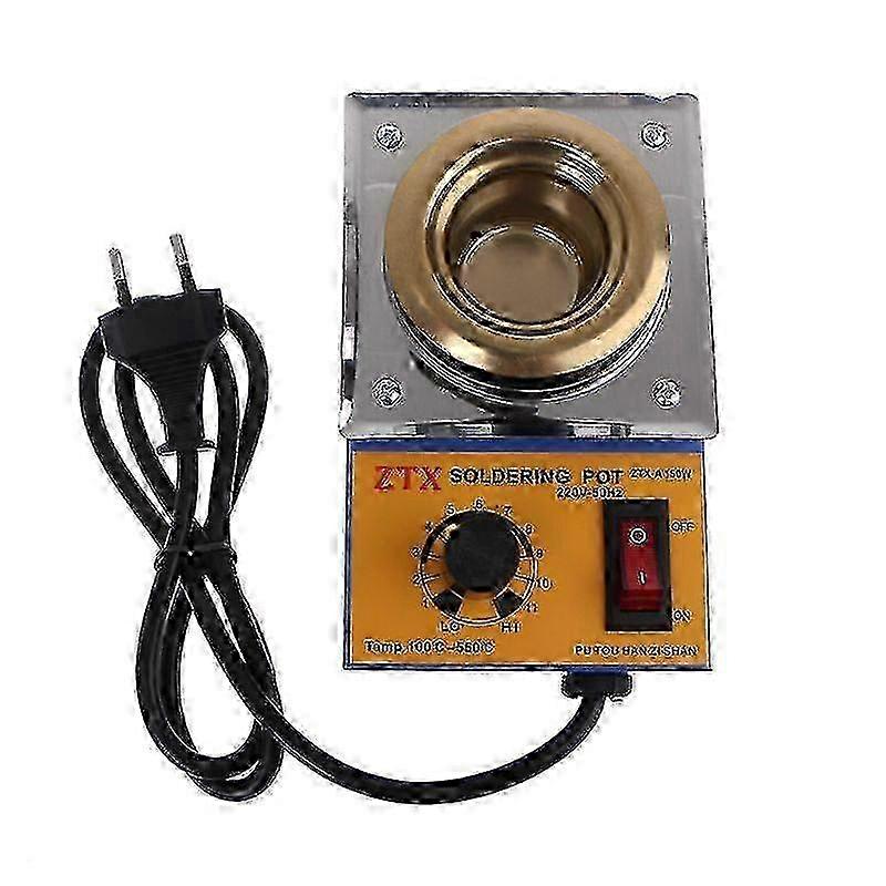 Soldering tin pot 150W temperature controlled for EU use