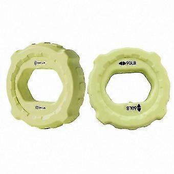 Anéis de silicone antiderrapantes para exercícios de mão