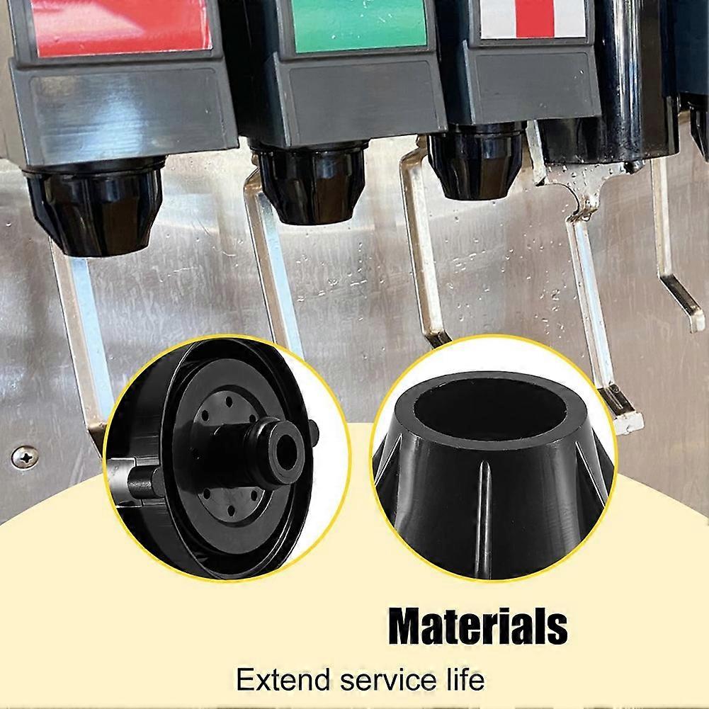 4Pcs Nozzle and Diffuser Assembly for UF-1 Cola Machine Models, Beverage Machine Inner Outer Valves