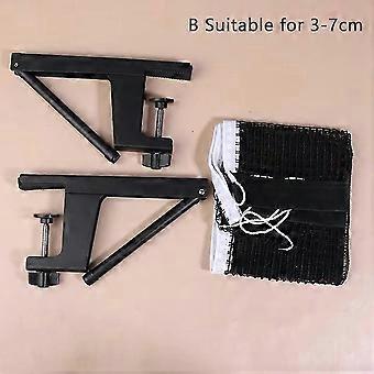 Standard Clip-on/Screw Type Table Tennis Mesh Net Professional Ping Pong Table Net Rack Kit Accessories Clamp Types
