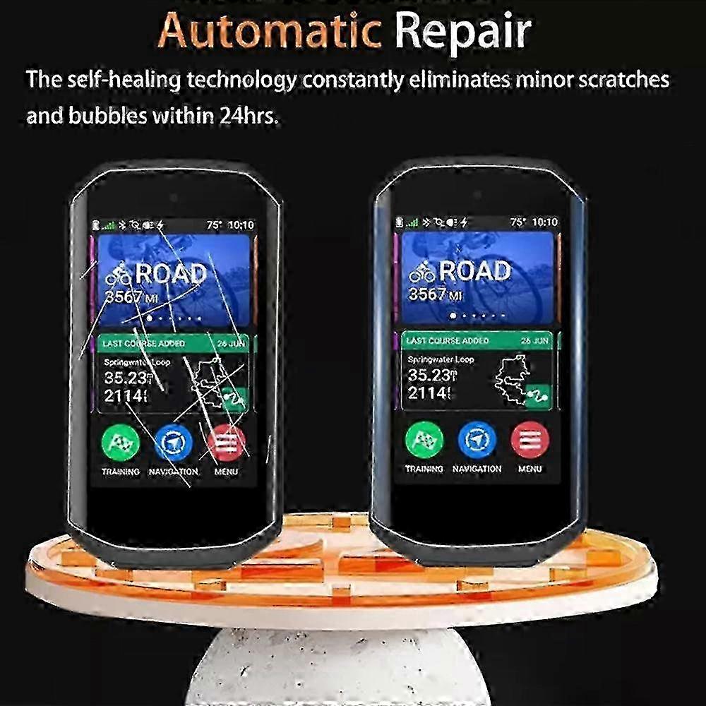 Full Coverage Screen Protector compatible with Garmin Edge 1050 3D Curved