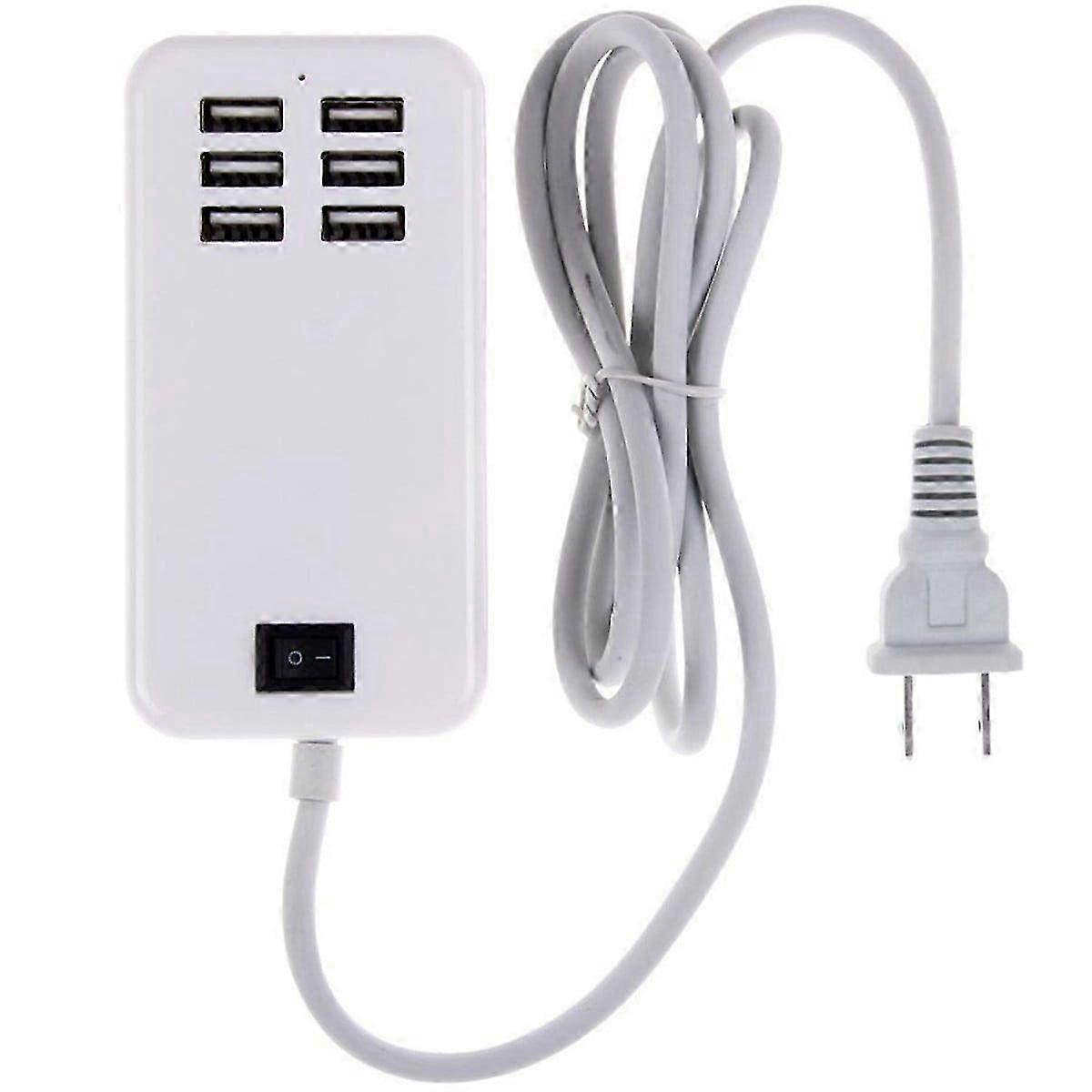 USB Surge Protector Power Strip With 4.6ft Extension