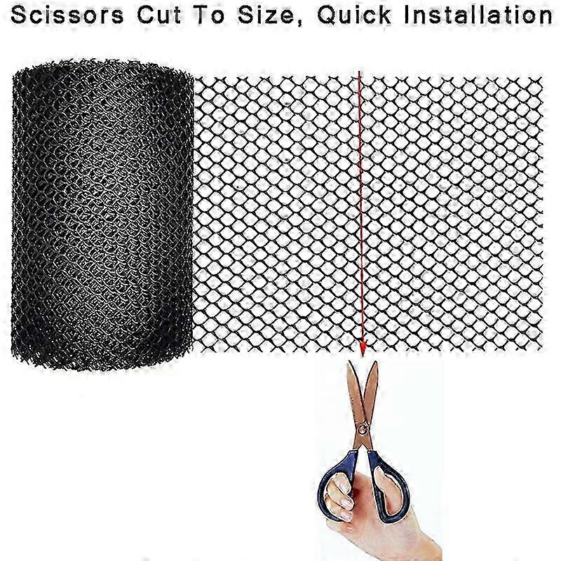 PVC Gutter Guard Mesh 6m x 16cm