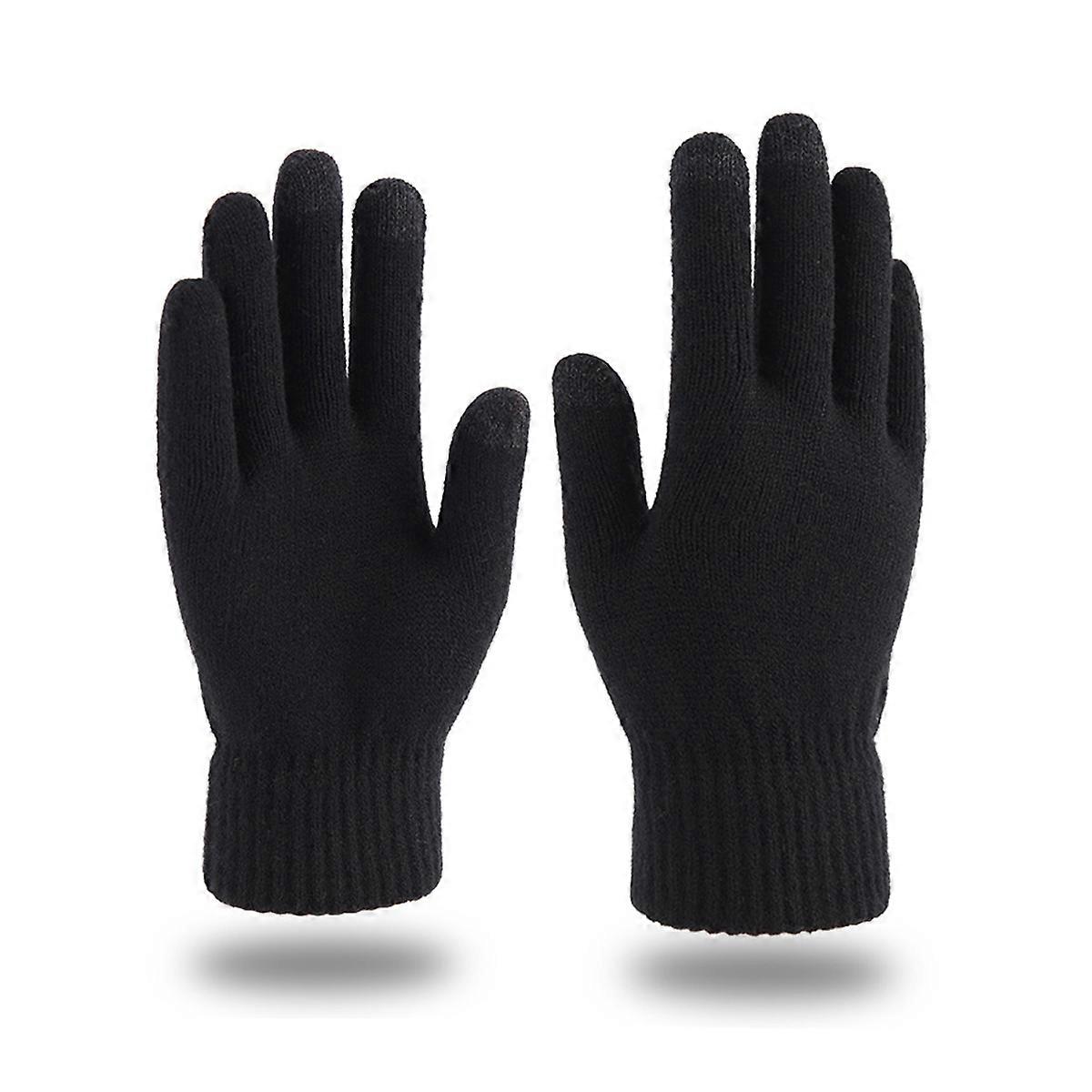 Thermal Fleece-Lined Touchscreen Gloves