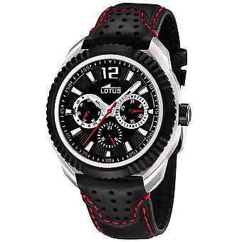 Lotus sport Quartz Analog Man Watch with Cowhide Bracelet L15641/3