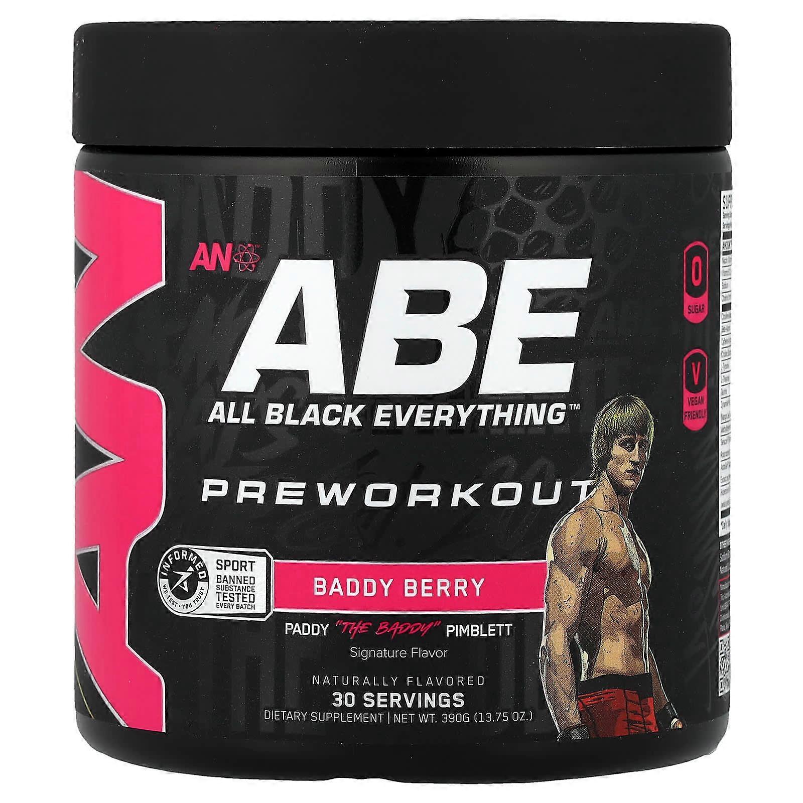ABE, Pre-Workout, Baddy Berry, 13.75 oz (390 g)