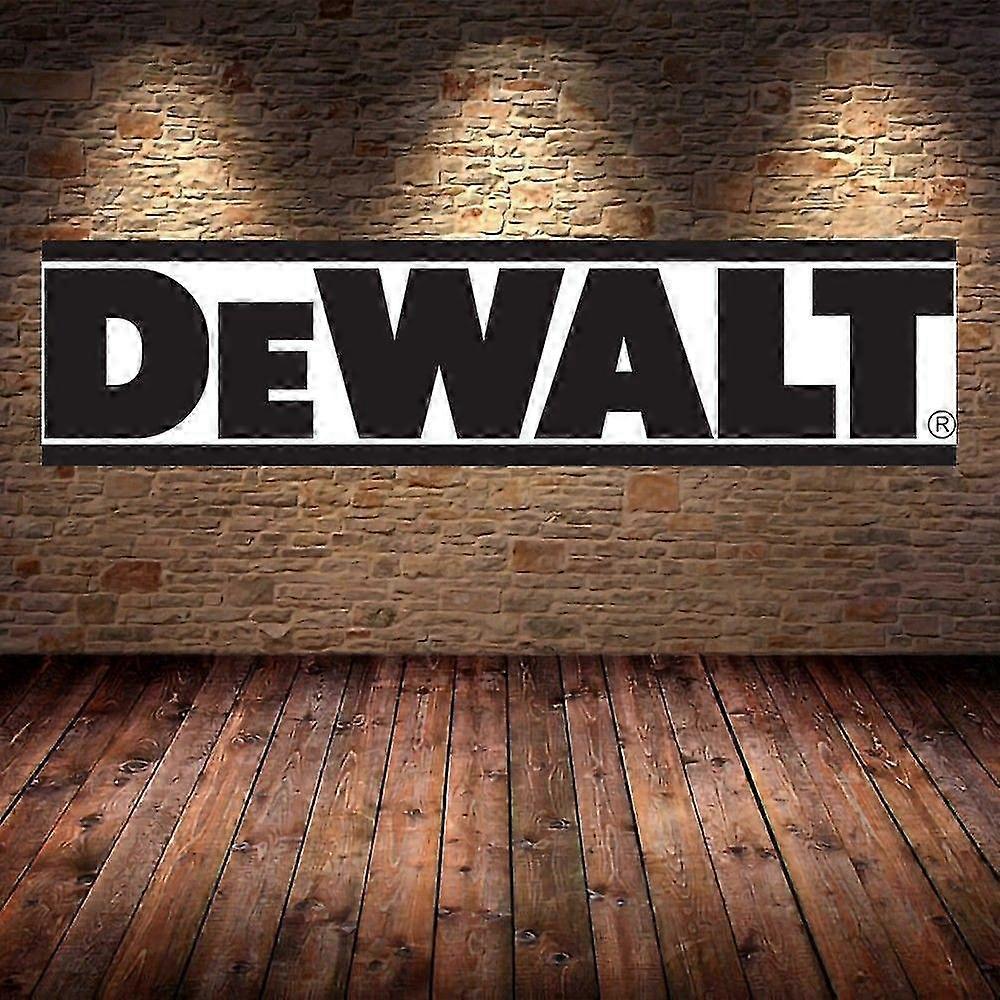 Banner Dewalt Black White
