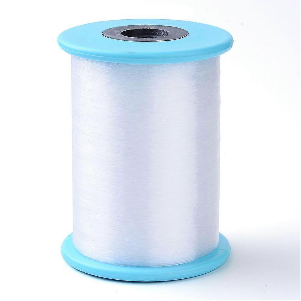 Fishing Thread Nylon Wire White 0.9mm 164.04 yards(150m)/roll