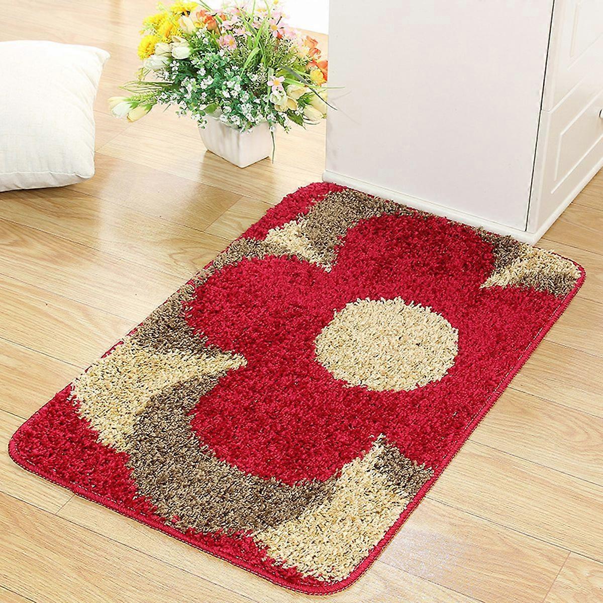 Bathroom Floor Mat, Decorative compatible with Various Home Spaces