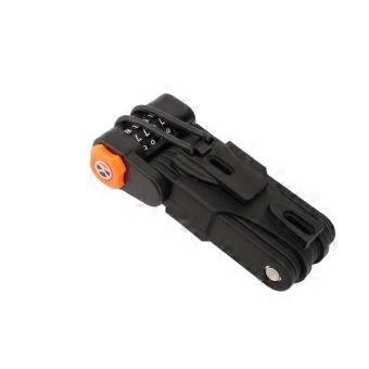 Folding Bike Lock 4 Digit Combination Compact High Security Anti Theft Bike Lock for Motorcycle Scooter
