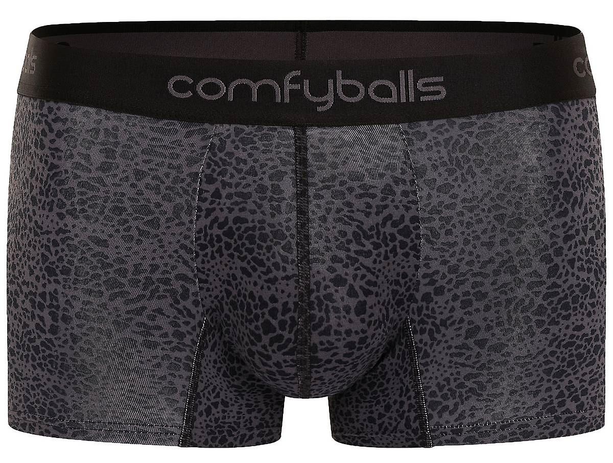Comfyballs Cotton Regular Boxer - Dark Snake Grey