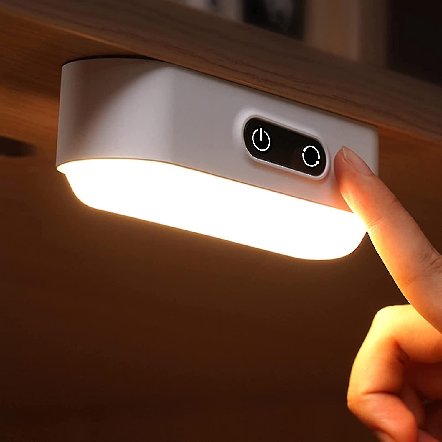 Led Cupboard Light Dimmable Rechargeable 2000mah Cordless, Led Strip Light With 5 Lighting
