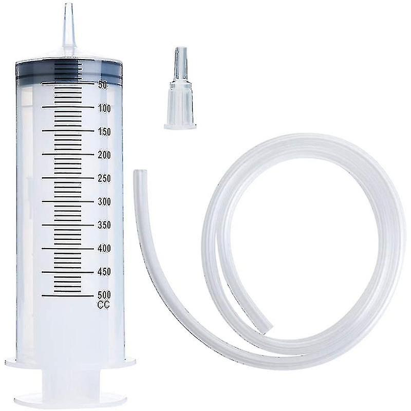 Syringe 500 Ml Large Capacity Syringe Reusable Pump Measuring