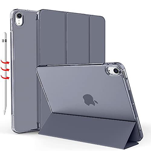 Timoom Ipad Air 5th Generation 2022 / Ipad Air 4th Generation Case 2020, Slim Lightweight Stand With Translucent Frosted Back Protector, Auto Wake/sle