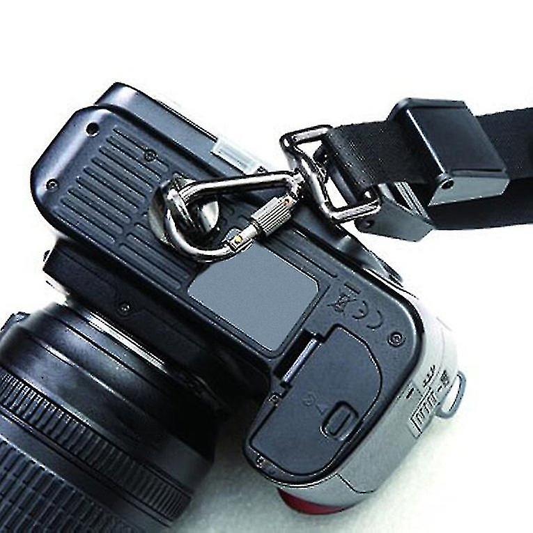 New 1/4'' Screw For Dslr Slr Camera Strap Tripod Quick Release Plate Mount