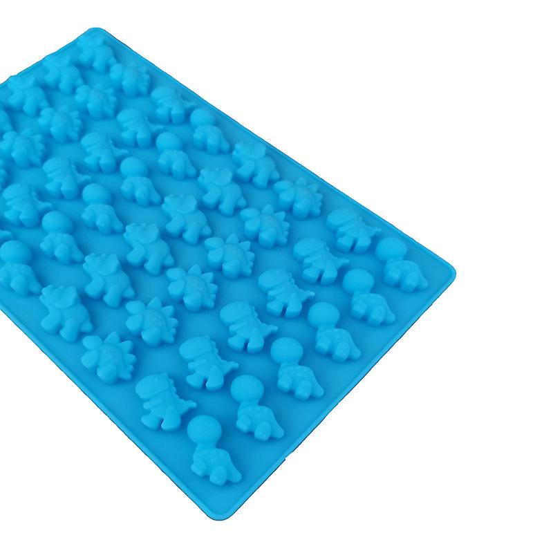 Cute Little Dinosaur Silicone Molds Chocolate Mould Ice Tray Mould Soft Candy Mould With Dropper