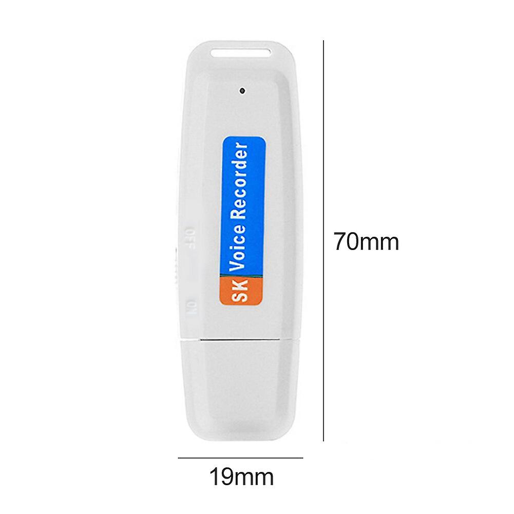 Professional Rechargeable U-disk Portable Usb Digital Audio Voice Recorder Mini Dictaphone Activated Recorder Up To 32gb