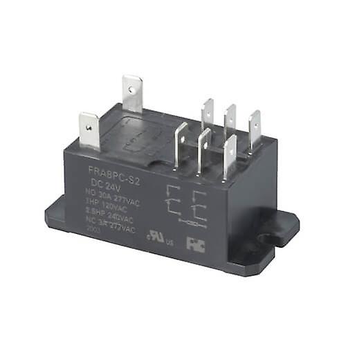 24V DPDT Heavy Duty Panel Mount Relay 30A High Inrush Capability Coil Resistance