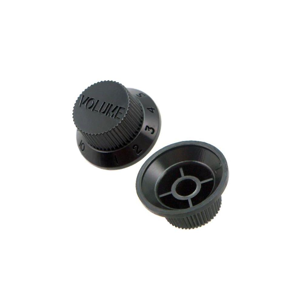 Guitar 1 Volume And 2tone Control Switch Knobs For St Square Black Electric Guitar