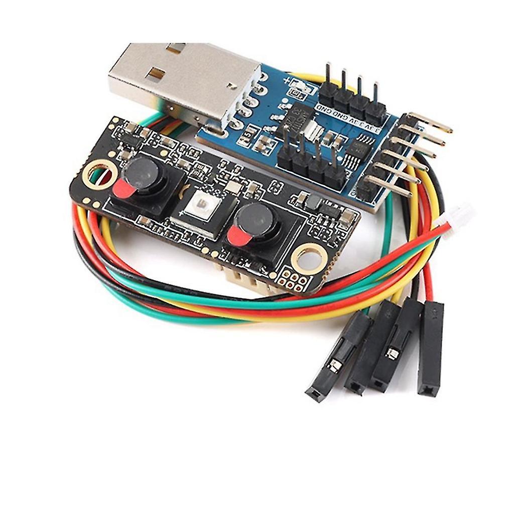 Fr1002 Face Recognition Module 3d Ir Infrared Binocular Camera Live Detection For Uart Serial Commu