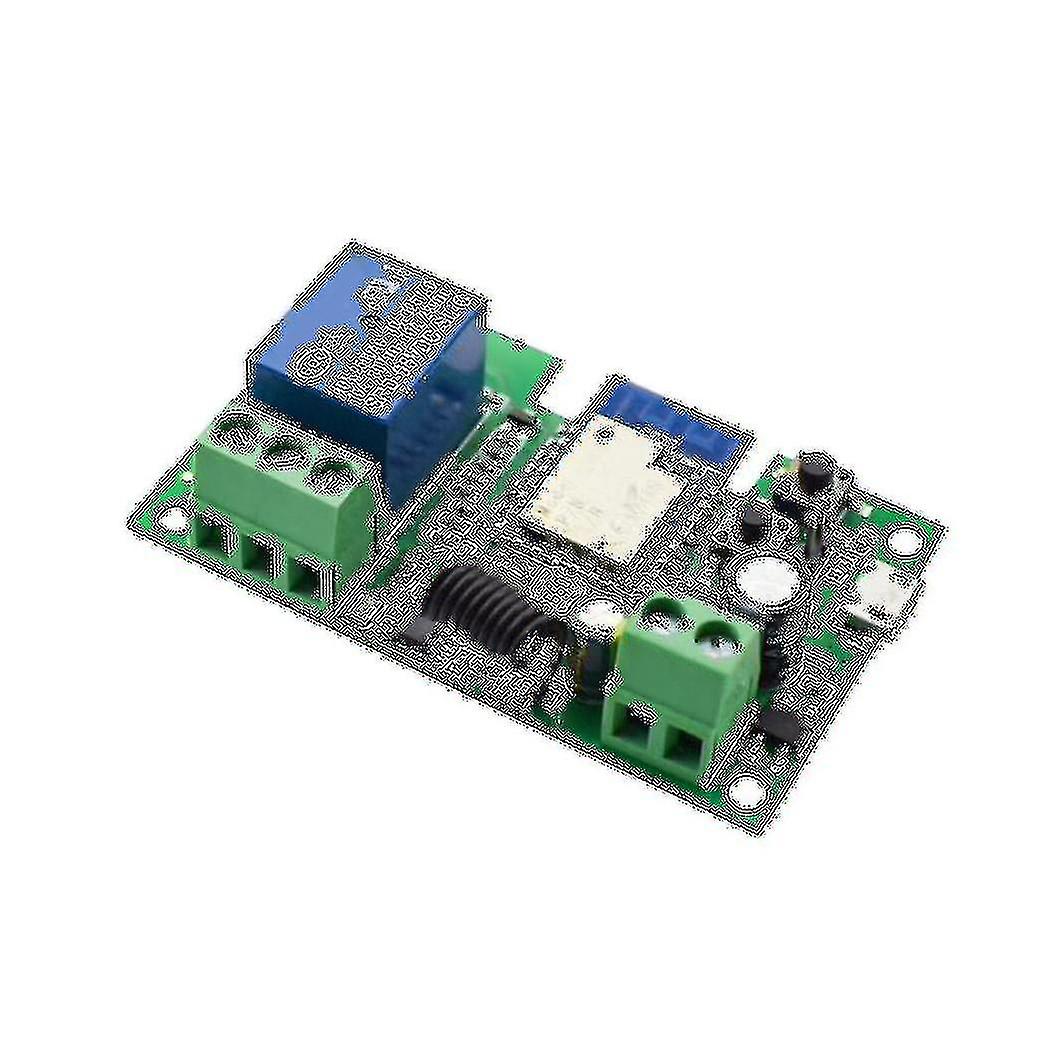 Tuya Wifi Switch One Way Module 10a Rele Relay Controller Dc/ac 7-32v Smart Life Jog Self-locking R