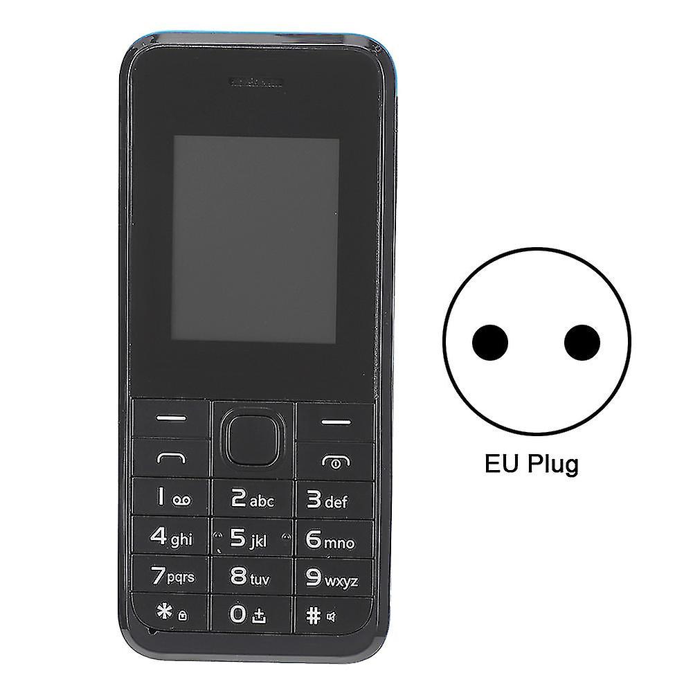Mini230 1.77inch 2g Dual Card Dual Standby Elder Mobile Phone With Buttons (eu 100-240v)black And Blue