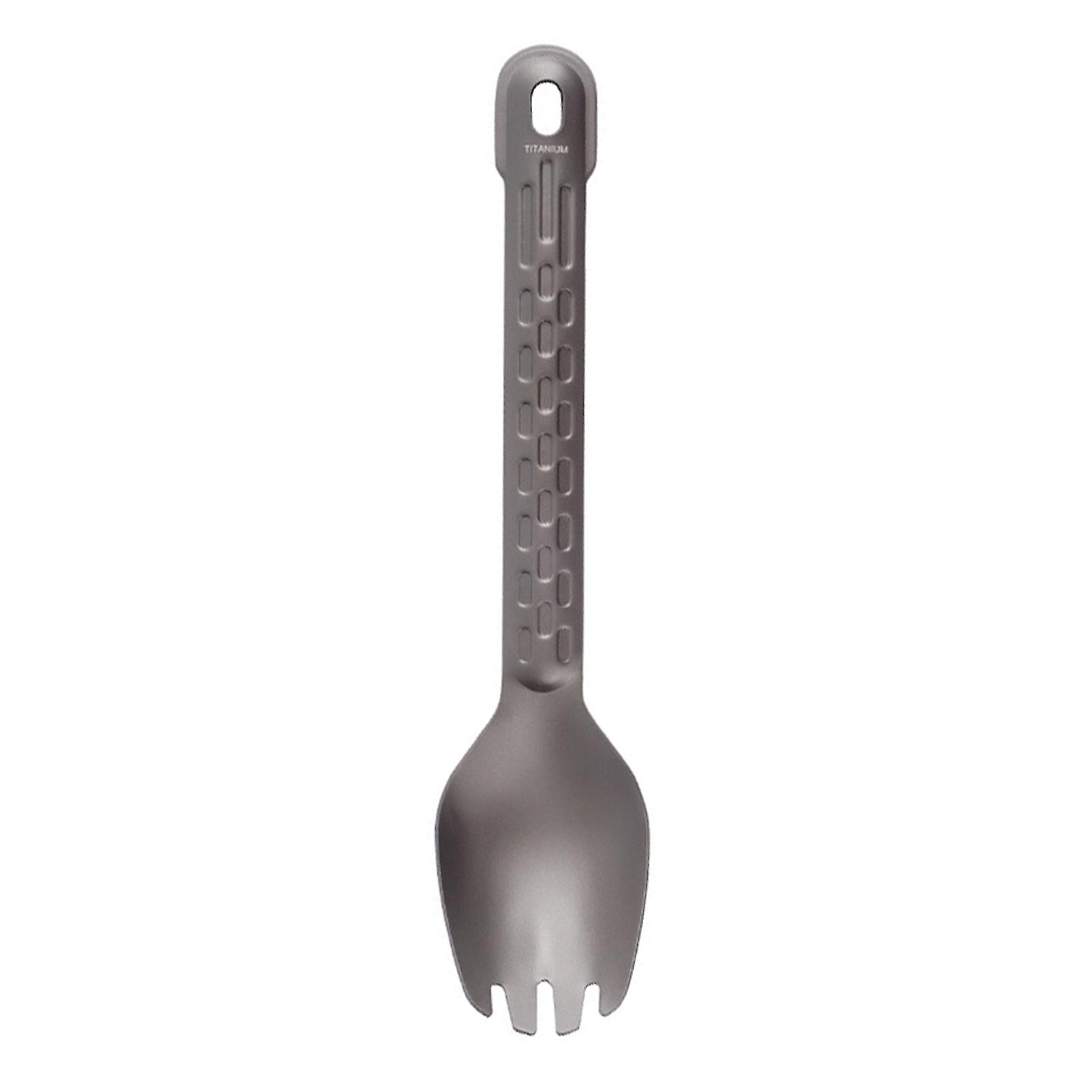 Titanium Spork Lightweight Dinner Spork Cutlery Flatware