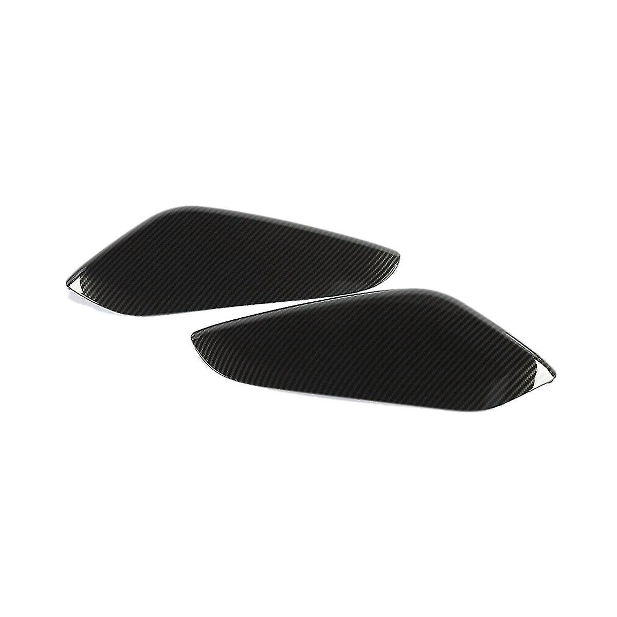 Carbon Fiber Pattern Abs Car Gear Shift Side Panel Trim Fit For 2016-2021