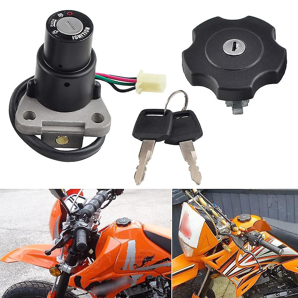 Fuel Tank Cap Lock Keys Ignition Switch Lock For Pulse Adrenaline 125 Direct Bikes 125cc Enduro S Db125 Gy-2b Sinnis Apache 125