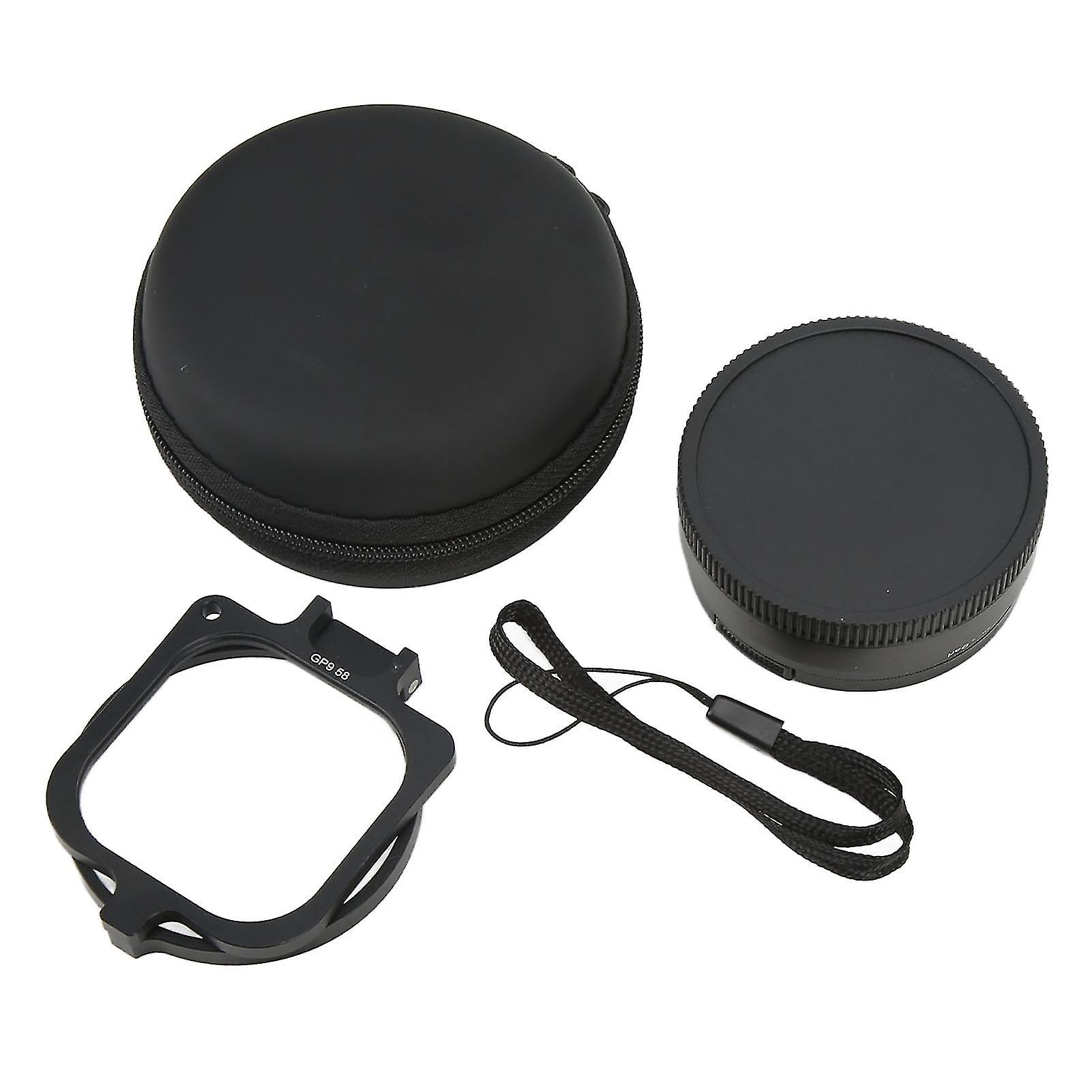 Junestar 58mm Red Filter Action Camera Diving Filter With 16x Macro Close Up Lens For Hero 9 Sports Camera