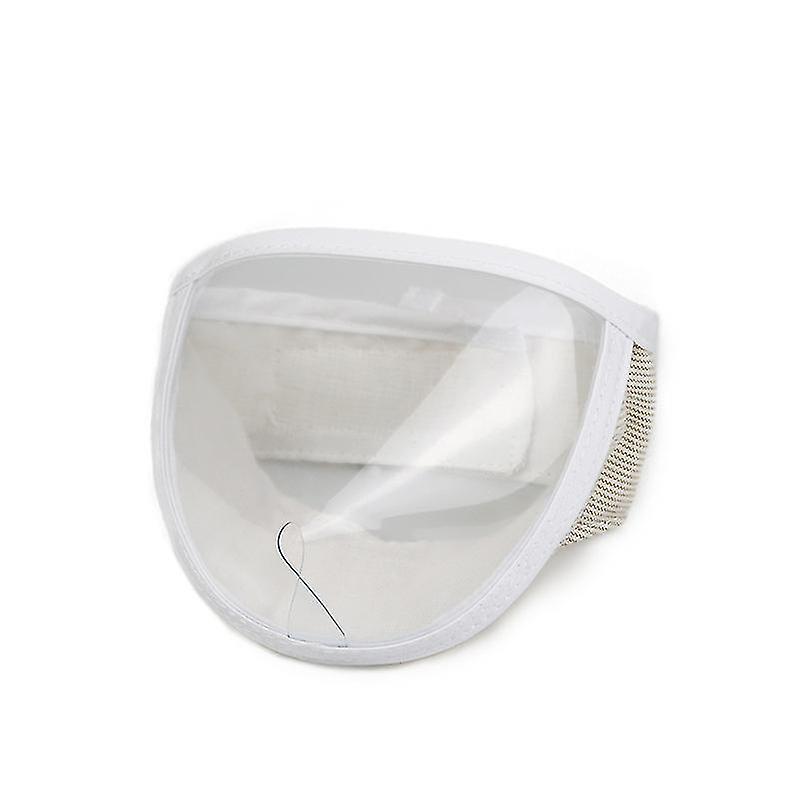 Transparent Cat Muzzle Prevent Licking Biting Barking Breathable Cat Muzzle Cat Face Guard For Bathing Grooming Tools