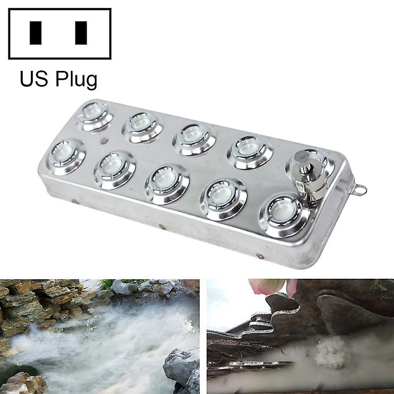 10 Heads Fog Maker Landscape Humidifier Atomization Plate 10 Heads Fog Maker