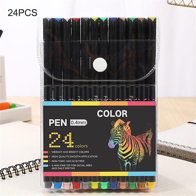 Colored Pens Fine Point Markers Fine Tip Drawing Pens Porous Fineliner Pen for Office School