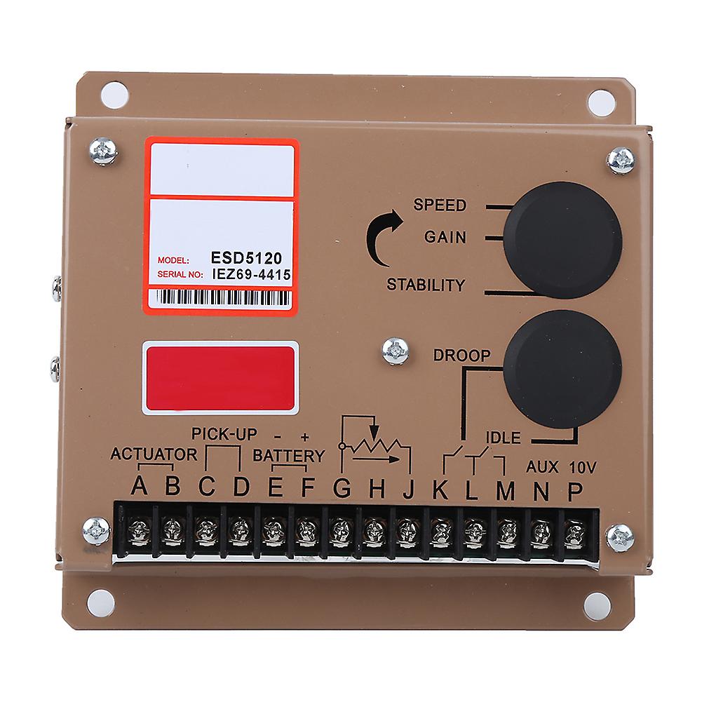 Qukaim Low Voltage Equipment DC Speed Controller, Speed Regulator for Diesel Generator, Low Voltage Equipment Accessory, ESD5120 Model, Adjustable