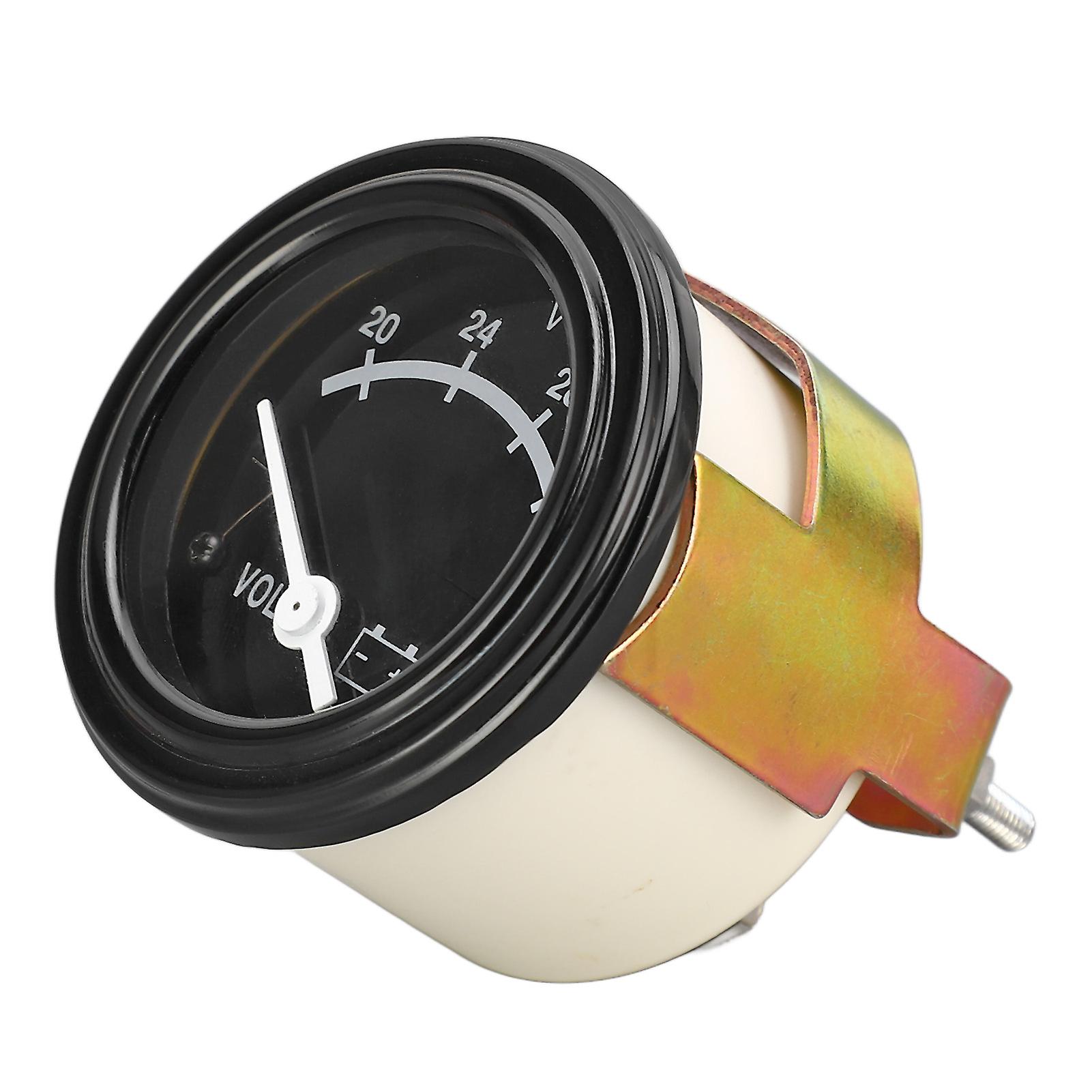 Analog Voltmeter Generator Voltmeter Diesel Generator Part Round Panel Meter Voltage Meter Accessory for Cummins 24V 