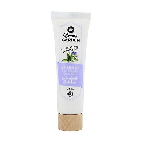 The organic fluid with wild pansy - Moisturizing and Detox 30 ml of cream