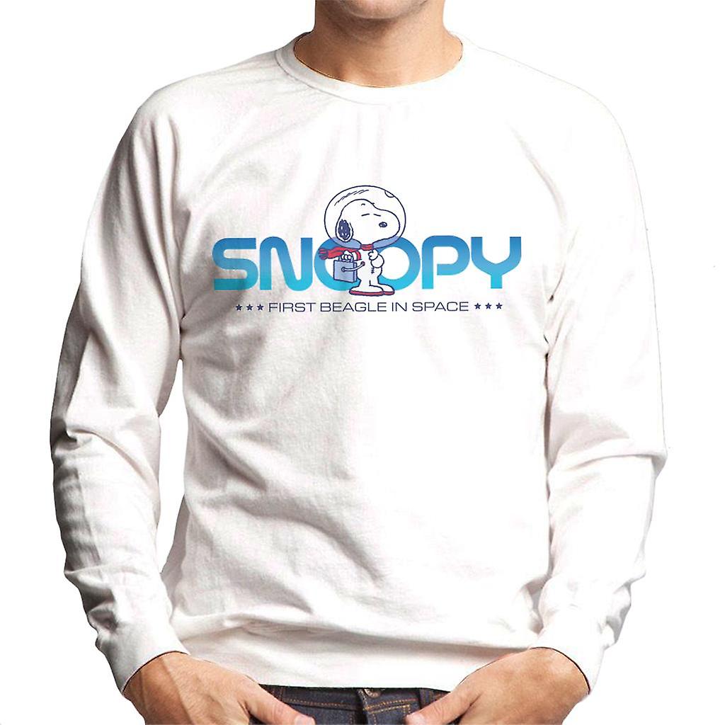 Peanuts Snoopy Beagle Roaming In Space Men's Sweatshirt