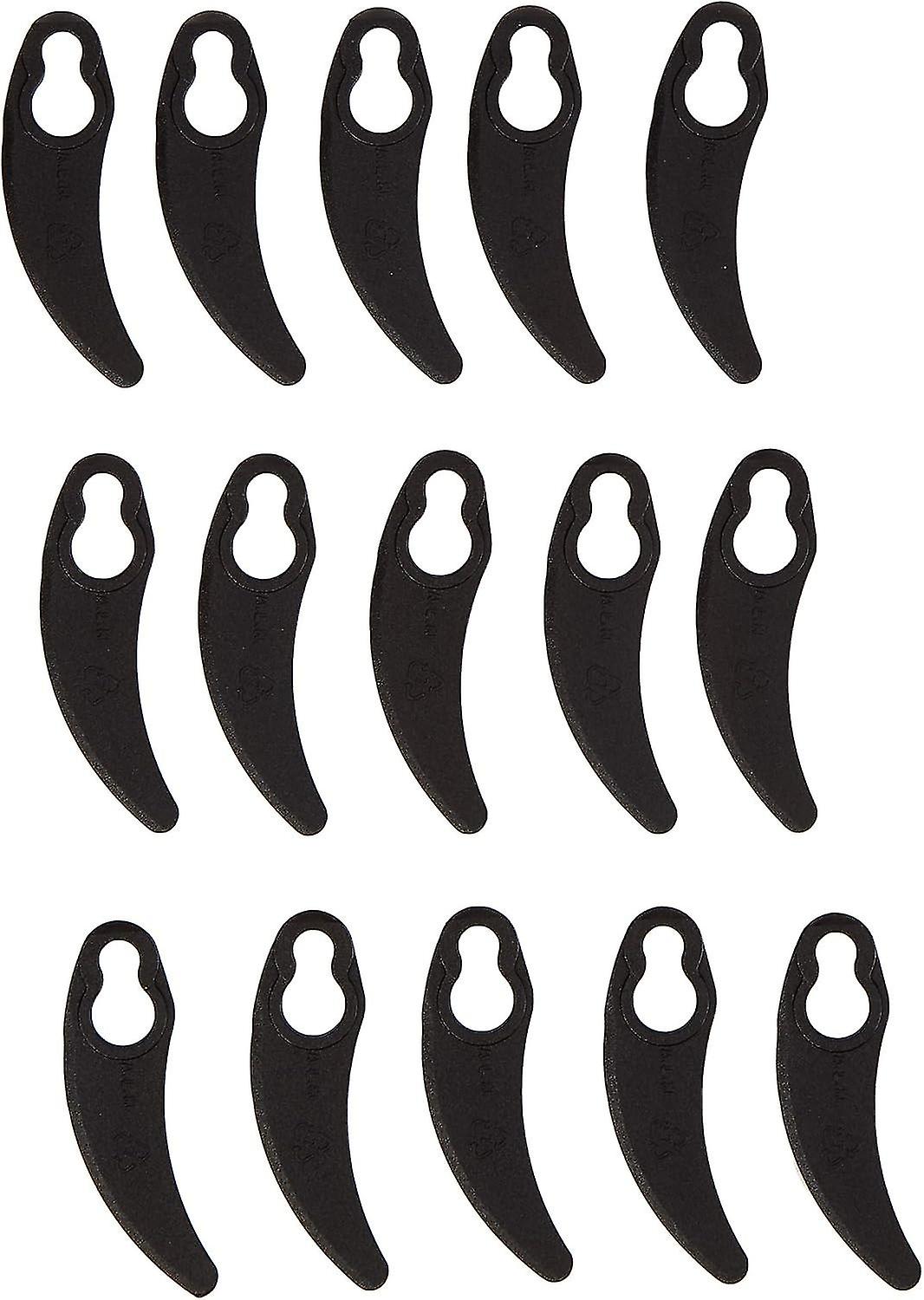 Small Crescent Murlebage Murlery Machine Plastic Blade, 9x6 Pole Murled Machine Plastic Blade15PCS - q36