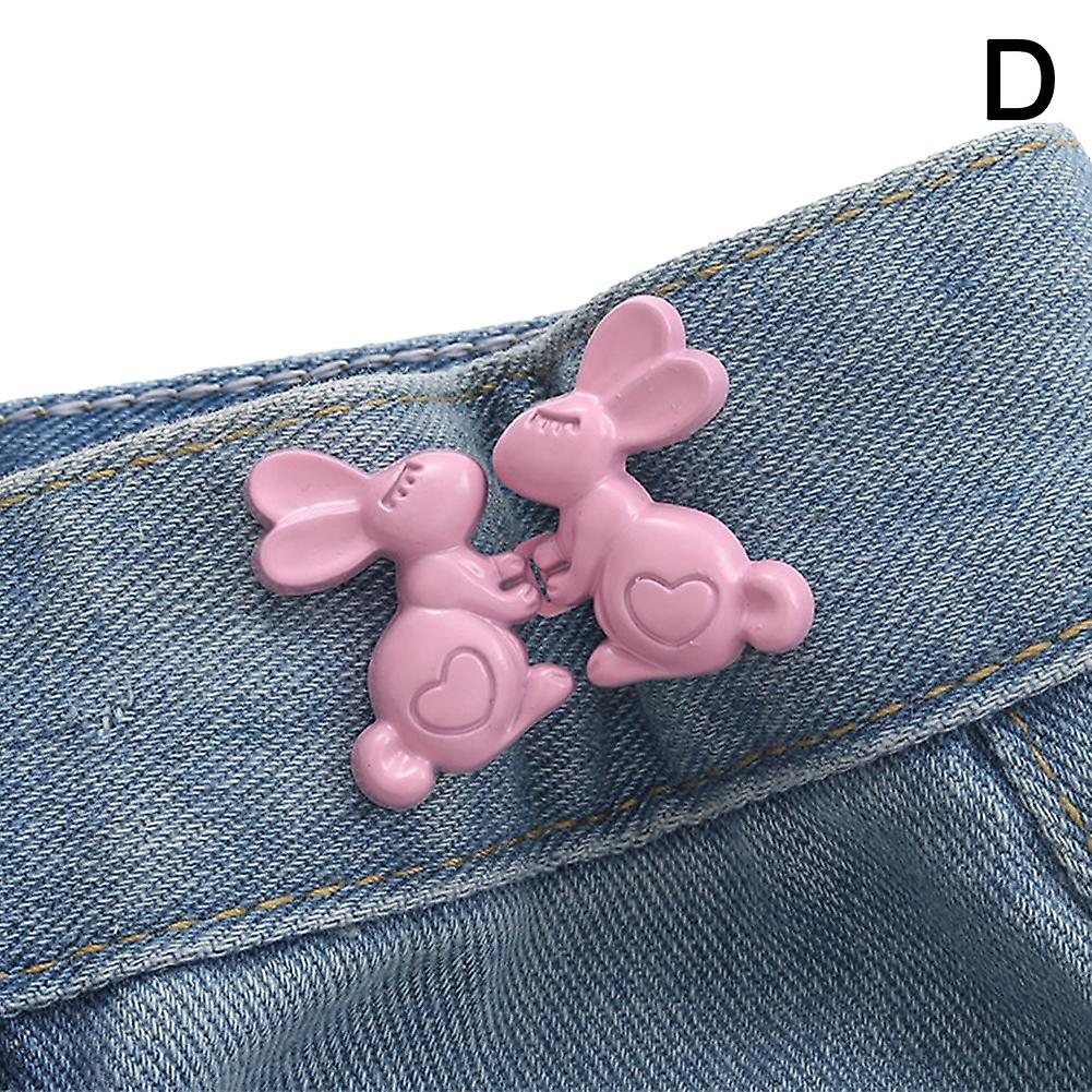 Derékpánt bővítő varrógombok Fém csat derékgomb állítható derék