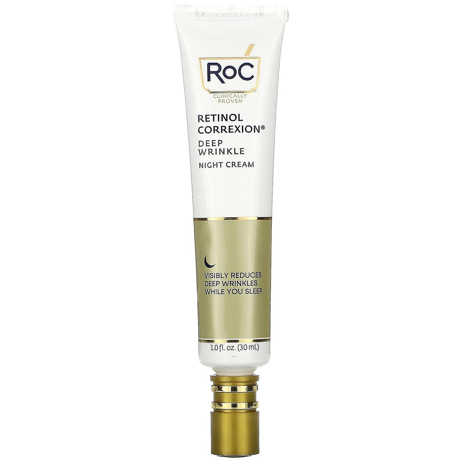 RoC, Retinol Correxion, Deep Wrinkle Night Cream, 1 fl oz (30 ml)