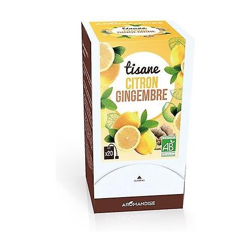 Lemon Ginger Herbal Tea 20 units of 1.5g