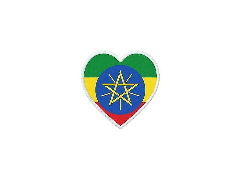 Patch badge ecusson prints thermocollant flag ETh ethiopian