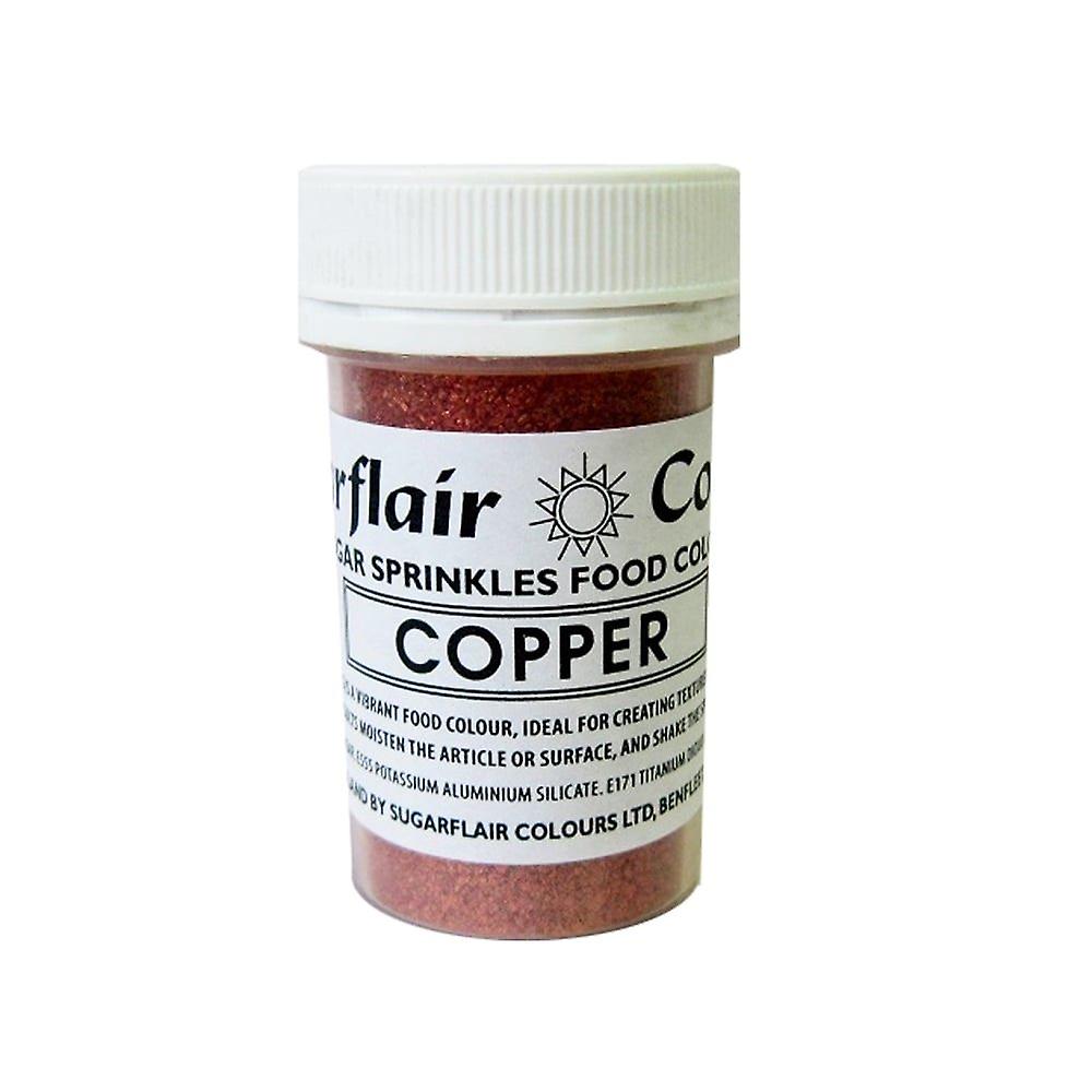 Sugarflair Sprinkles 20g - Copper