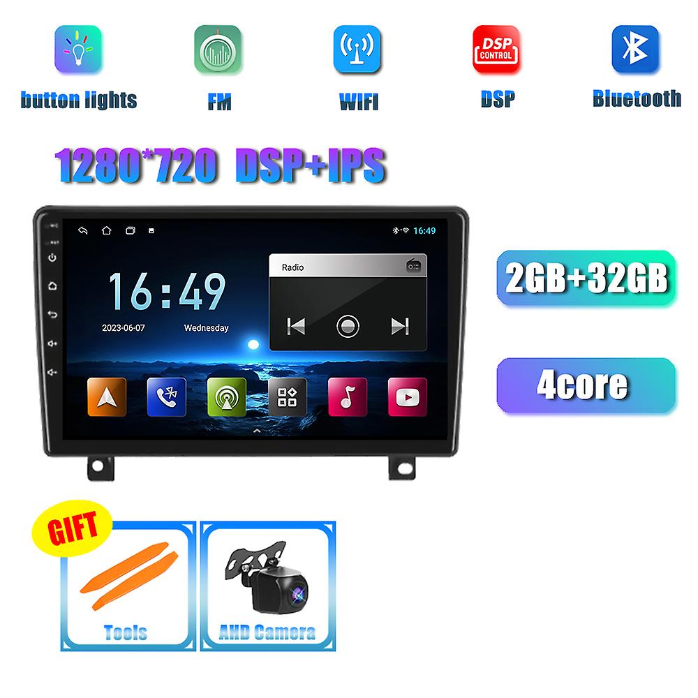 9 Inch Android 13 Carplay For Opel Astra H 2006 - 2014 Car Radio Player Navigation GPS Bluetooth Multimedia Intelligent System